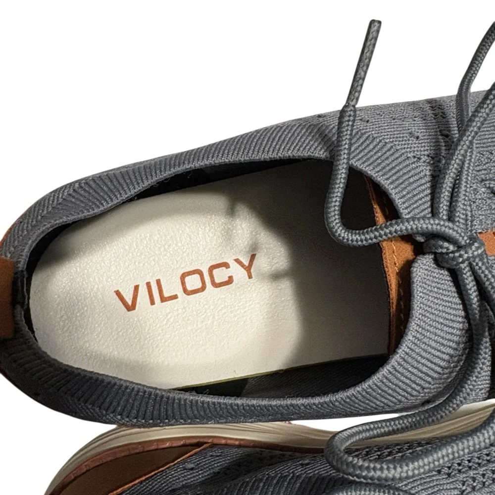 Vilocy Men's Casual Dress Sneakers Oxfords Size US 12.5 Business Mesh Office